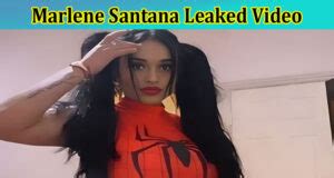 marlene santana leaked video|Marlene Santana Of Leaks: The Rise, Impact, And Controversies